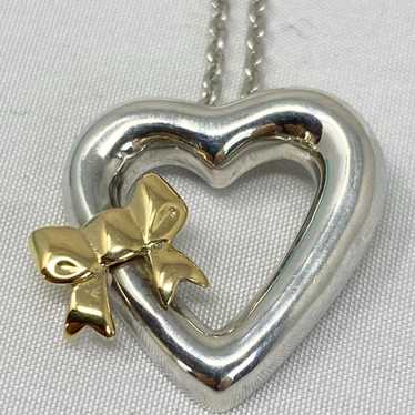 Tiffany & Co. Tiffany and Co. Heart Silver and 18K