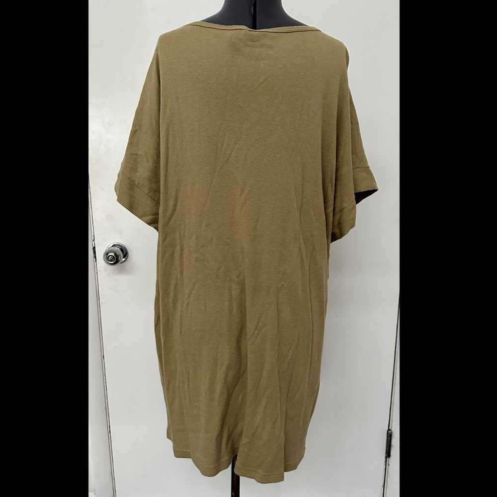 VINTAGE 1980s KRIZIA MAGLIA TAN BROWN TSHIRT JERS… - image 5