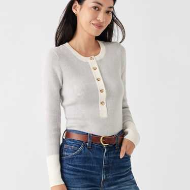 Faherty Mikki Henley Cotton and Cashmere - image 1