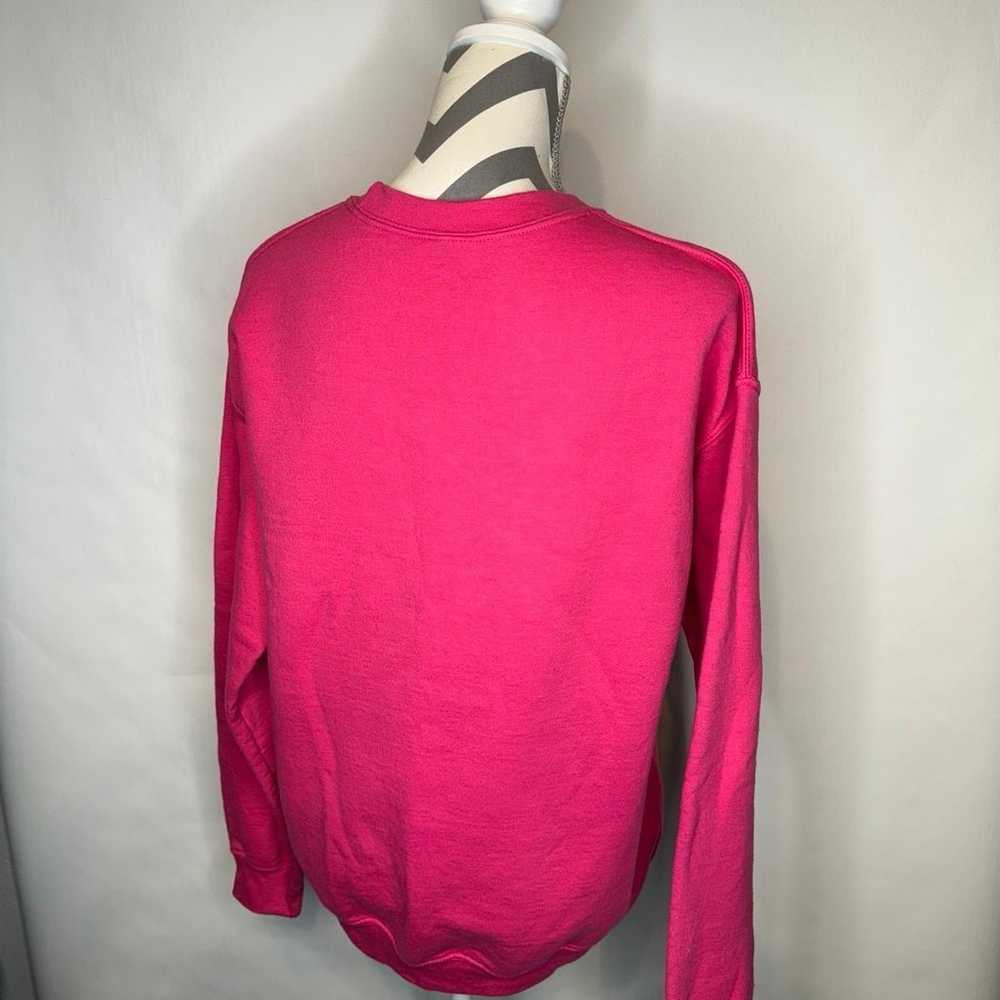 Madonna oversized True Blue Vintage Hot Pink Swea… - image 7