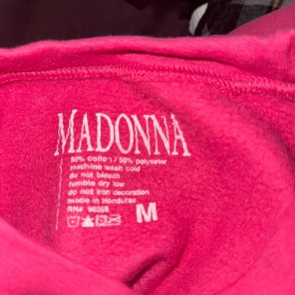 Madonna oversized True Blue Vintage Hot Pink Swea… - image 9