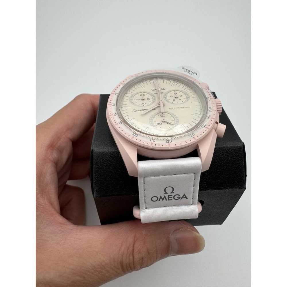 Omega X Swatch Ceramic watch - image 3