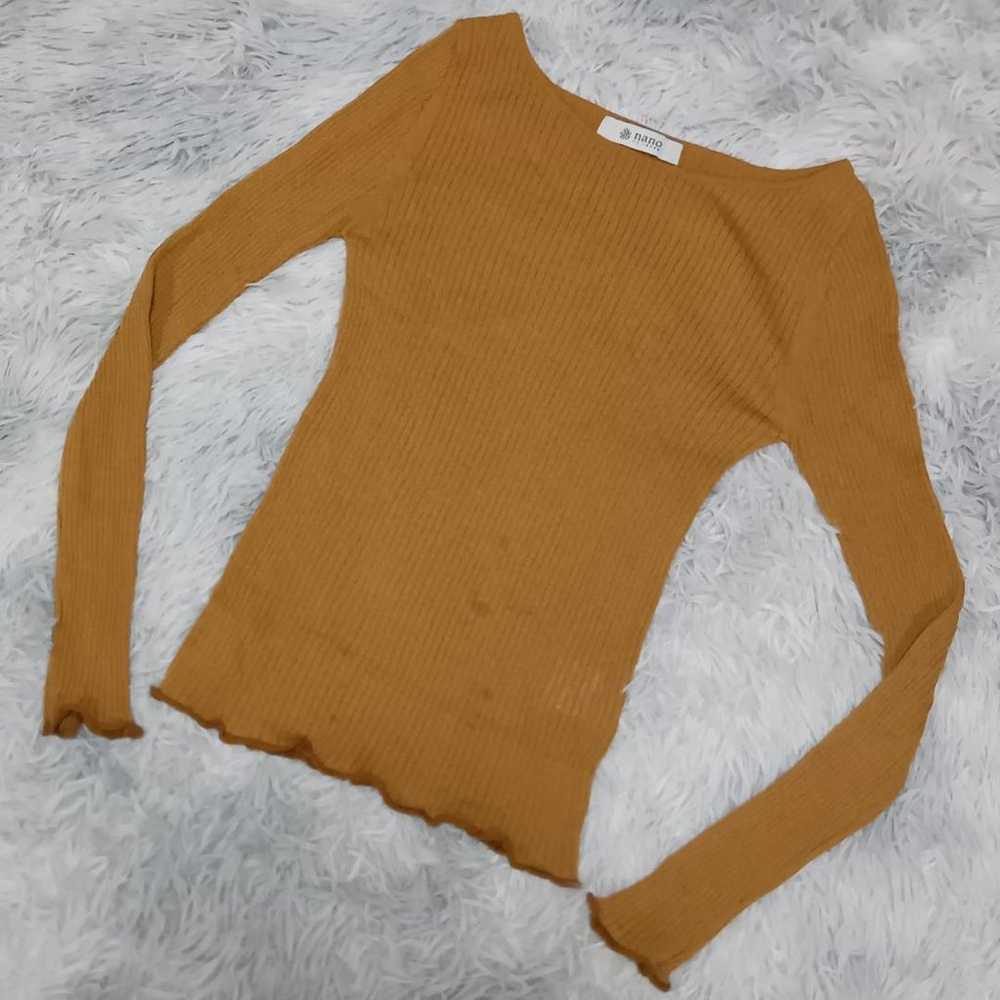 nano universe ✨ Nano Universe Knitwear [M] Camel - image 1