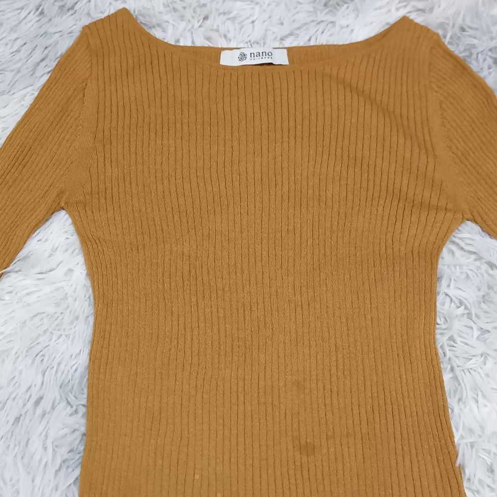 nano universe ✨ Nano Universe Knitwear [M] Camel - image 2