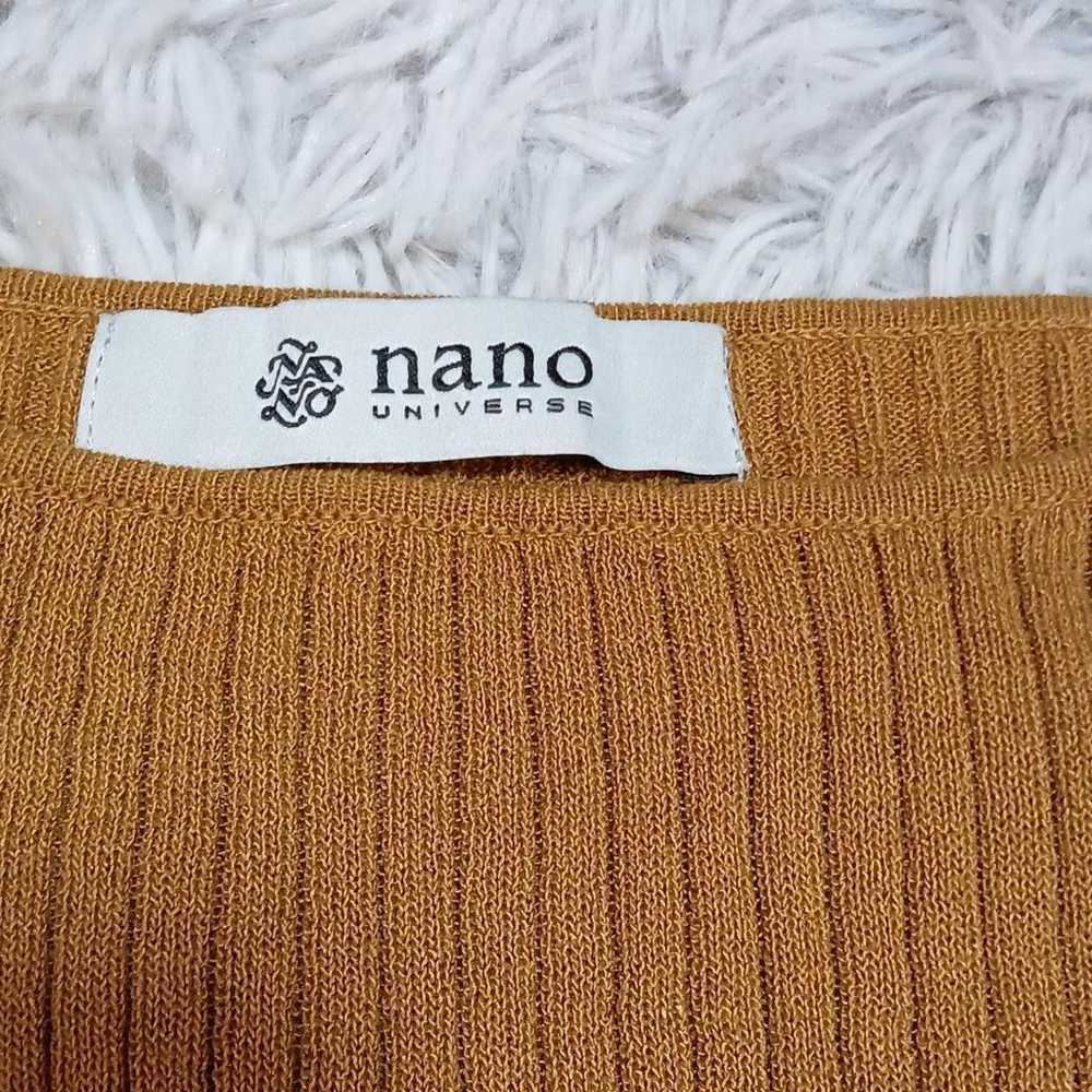 nano universe ✨ Nano Universe Knitwear [M] Camel - image 3