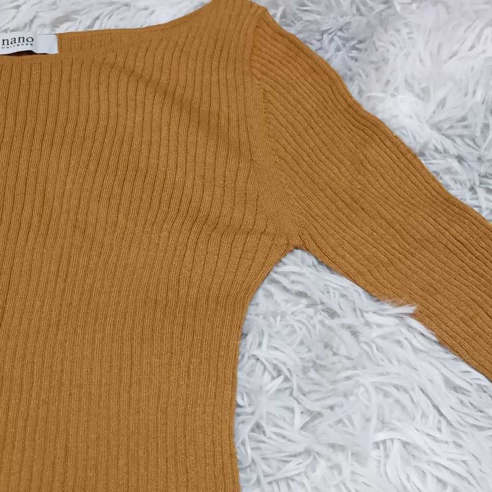 nano universe ✨ Nano Universe Knitwear [M] Camel - image 4