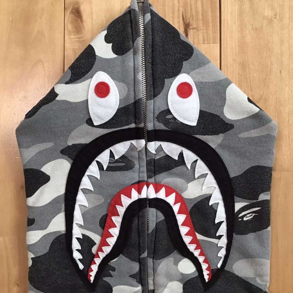 Bape × Nigo 🔥NFS limited🔥 BAPE camo Shark full … - image 3