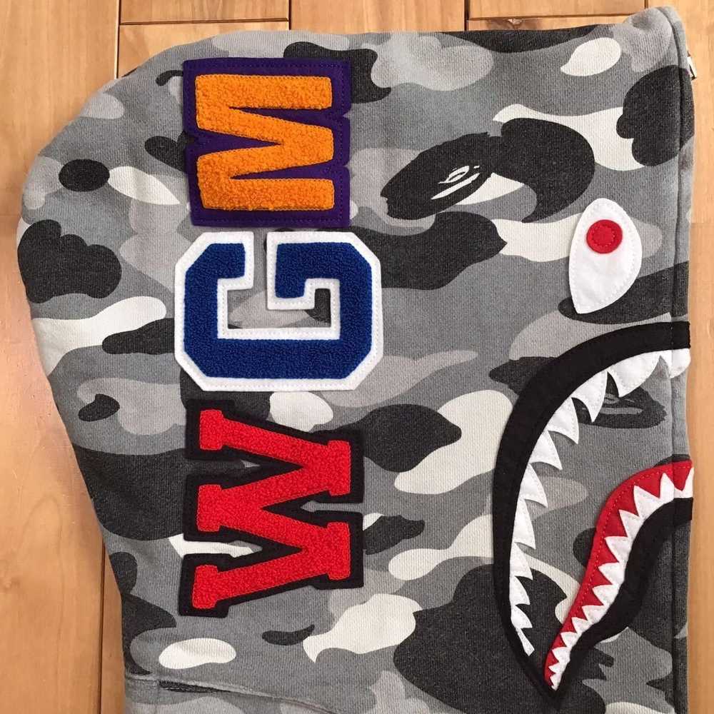 Bape × Nigo 🔥NFS limited🔥 BAPE camo Shark full … - image 4