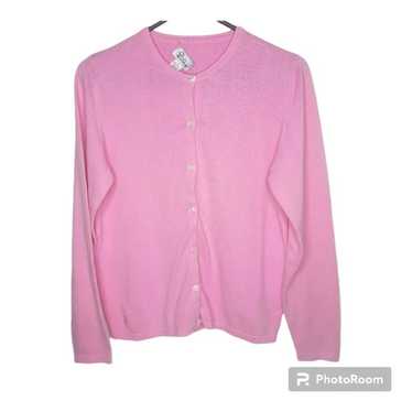 Vintage Lilly Pulitzer Cardigan Sweater Pink Size 