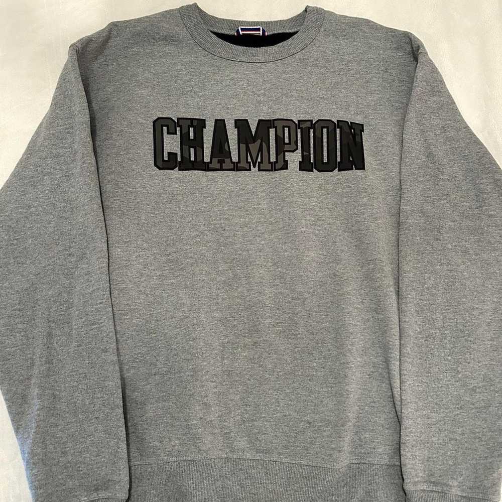 Champion Womens Grey Crewneck - image 1