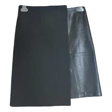 Celine Leather mini skirt - image 1