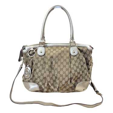 Gucci D-Ring cloth handbag