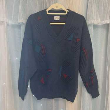 Vintage knit sweater - image 1