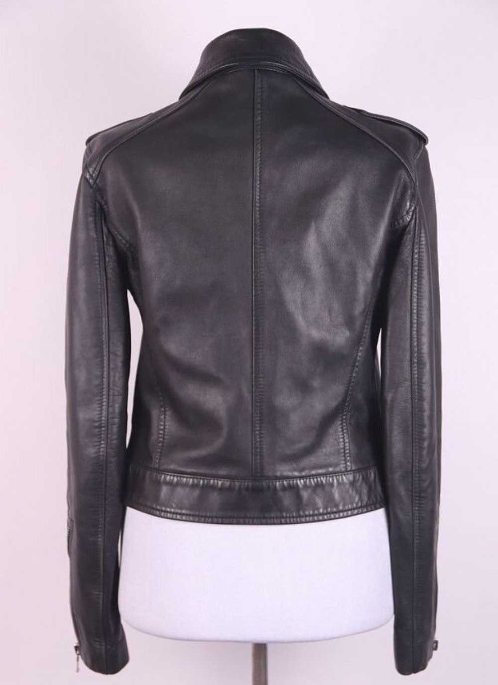 Dolce & Gabbana Dolce Gabbana Leather Biker Zip U… - image 2