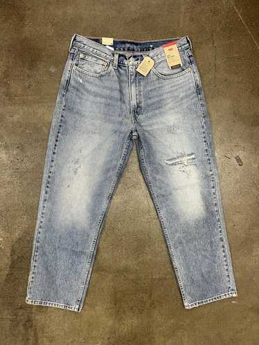 Jean × Streetwear NWT Levis 550 Distressed and Sta