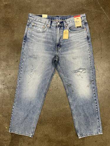 Jean × Streetwear NWT Levis 550 Distressed and Sta