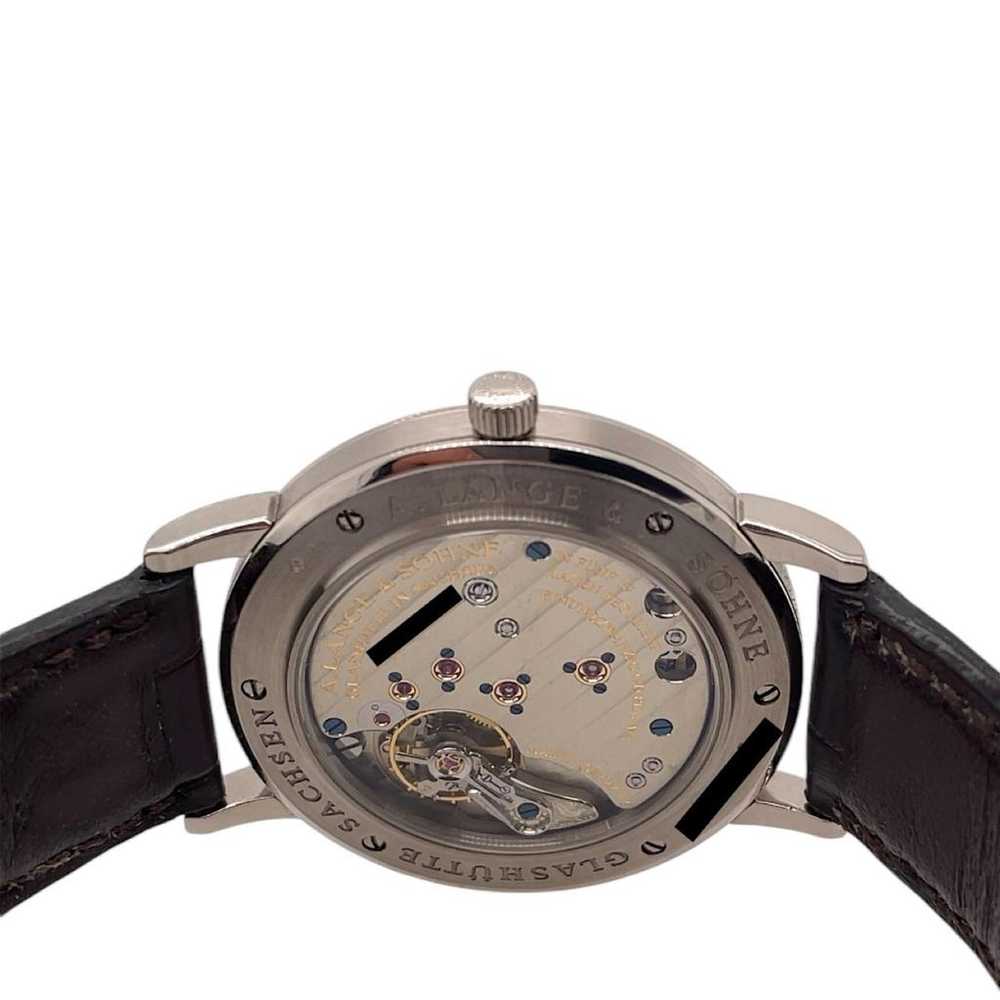 A. Lange & Sohne White gold watch - image 9