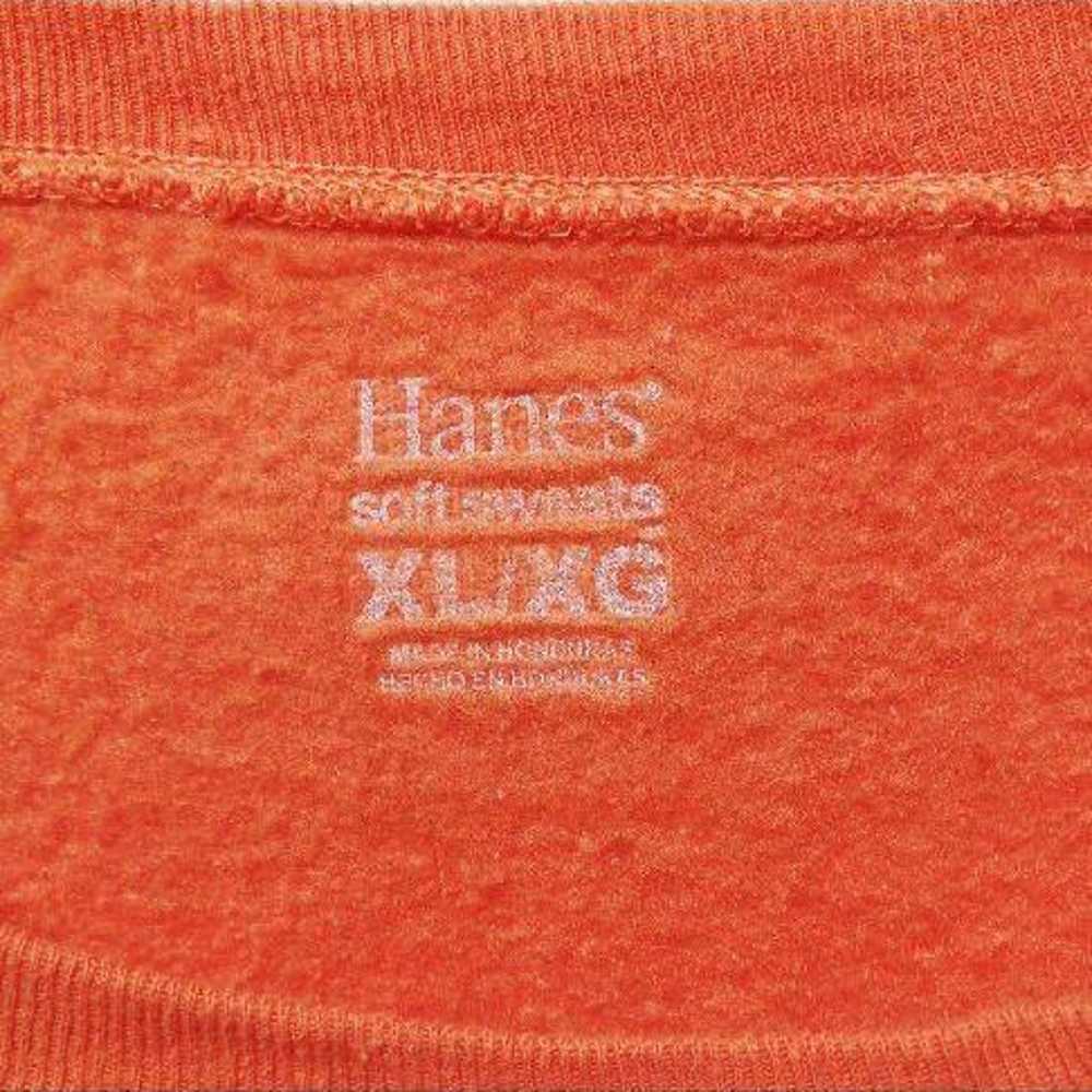 Hanes crew sweatshirt with a docked t-shirt featu… - image 5