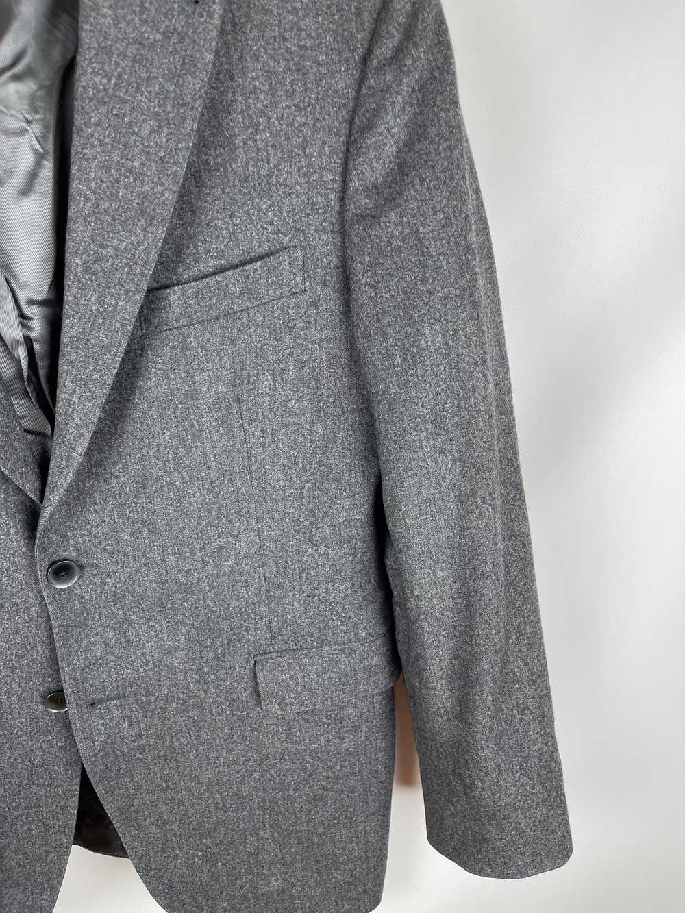 Luxury × Tagliatore Tagliatore grey wool two butt… - image 4