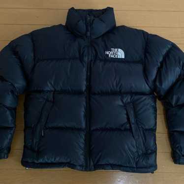 90s THE NORTH FACE Nuptse Down 700 Fill Black Exc… - image 1