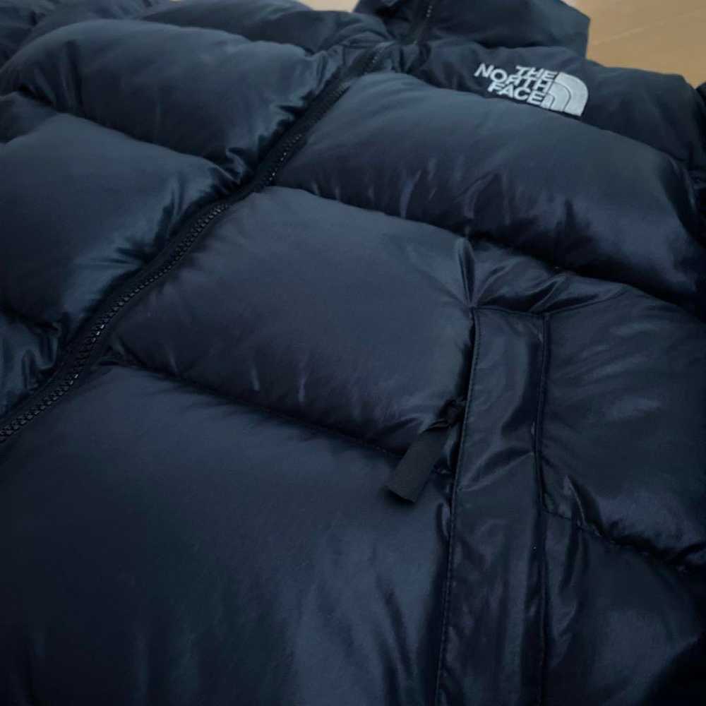 90s THE NORTH FACE Nuptse Down 700 Fill Black Exc… - image 3