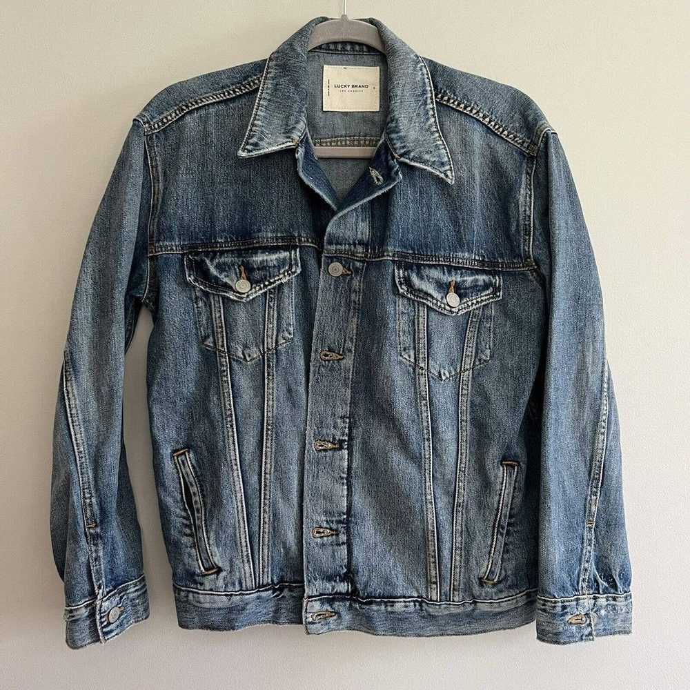 Lucky Brand Trucker Jean Jacket Size Small - image 1