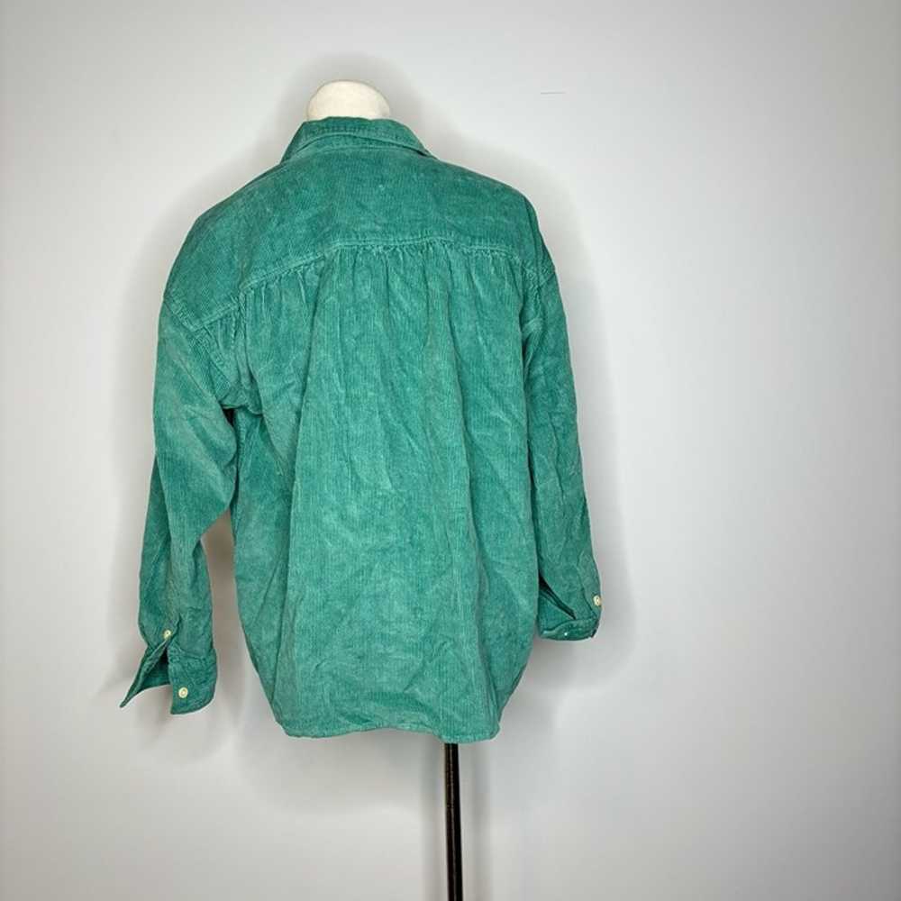 Lee- Green Relaxed Fit Corduroy Button Up Jacket - image 2