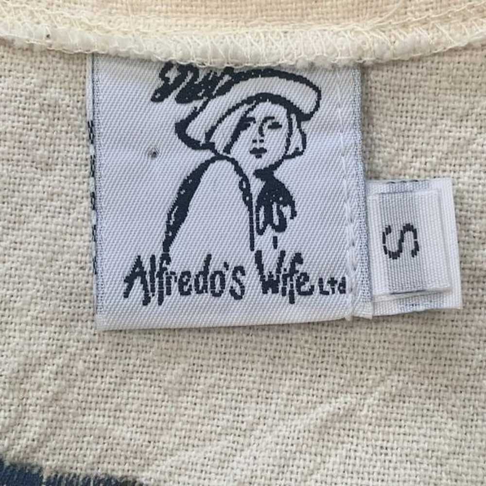 Vintage Alfredo’s Wife Vest Oversize Patchwork We… - image 9