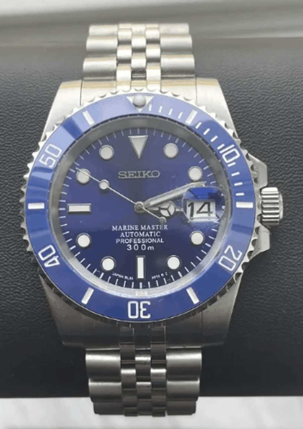 Custom × Seiko Custom Seiko Coke submariner mod a… - image 2