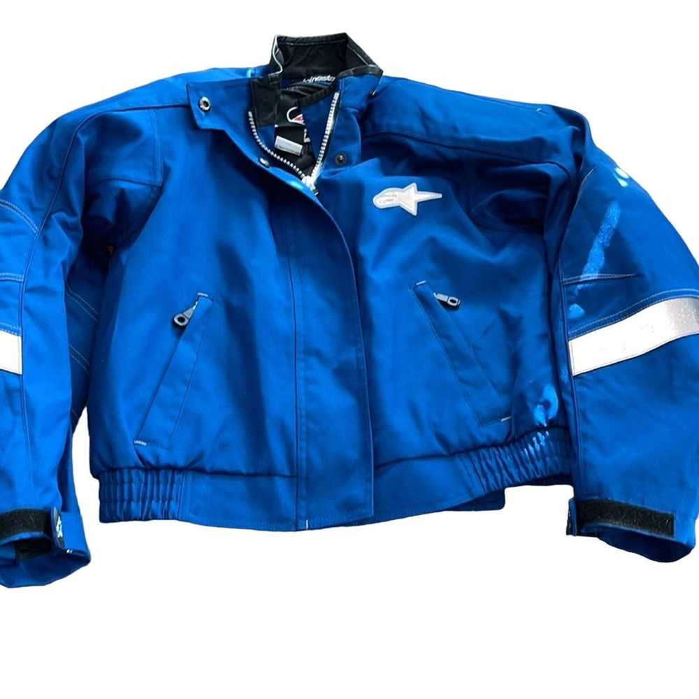 Blue Alpinestars Racing Jacket w/ Removable Paddi… - image 4