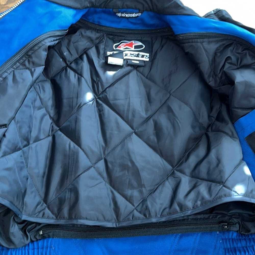 Blue Alpinestars Racing Jacket w/ Removable Paddi… - image 7