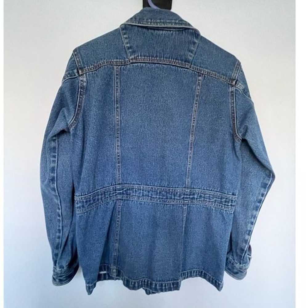 Bill Blass vintage size Medium 100% cotton denim … - image 2