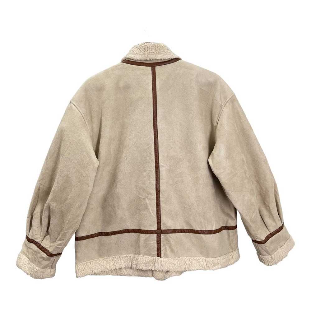 Japanese Brand × Vintage VINTAGE UNBRAND SHERPA J… - image 5