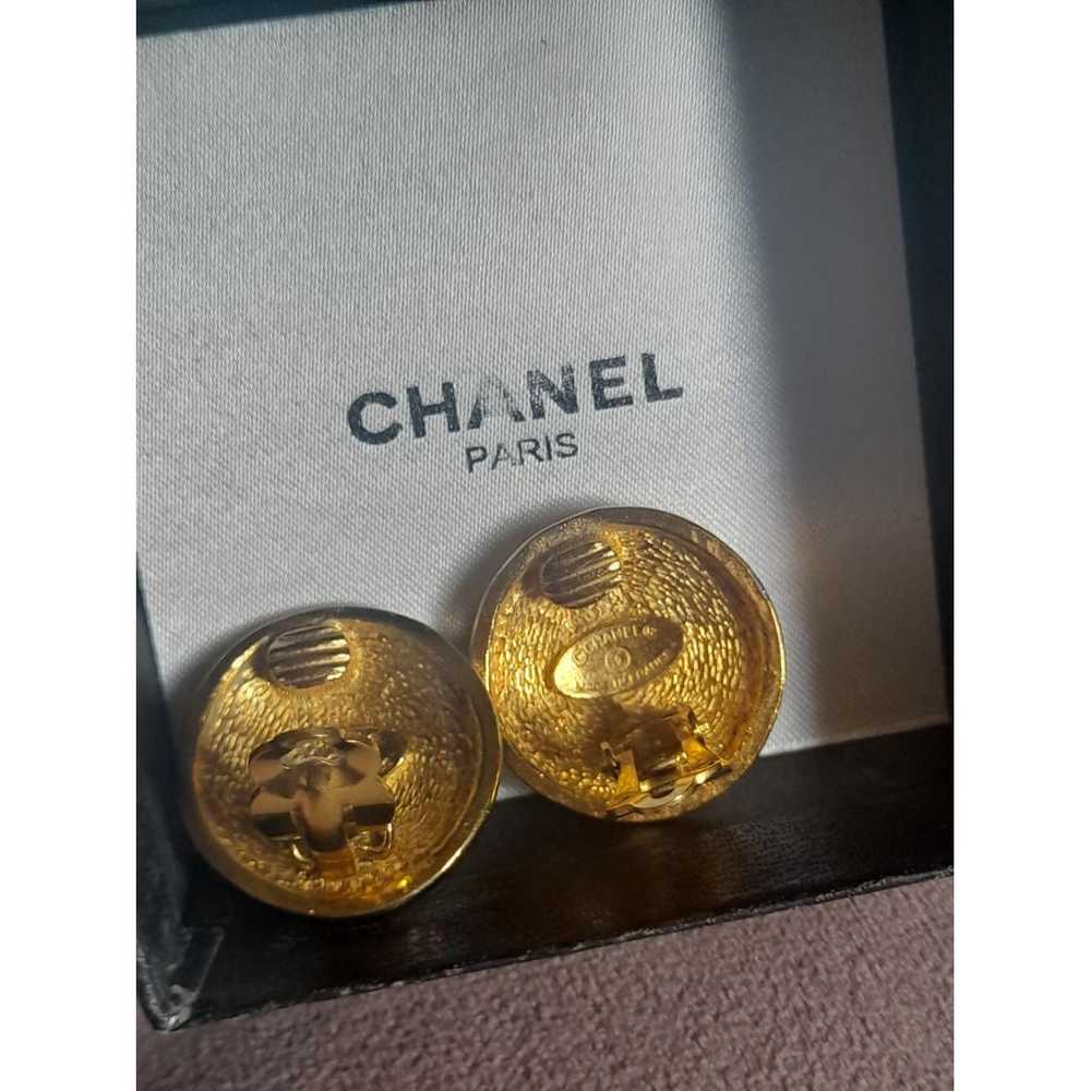 Chanel Matelassé earrings - image 2