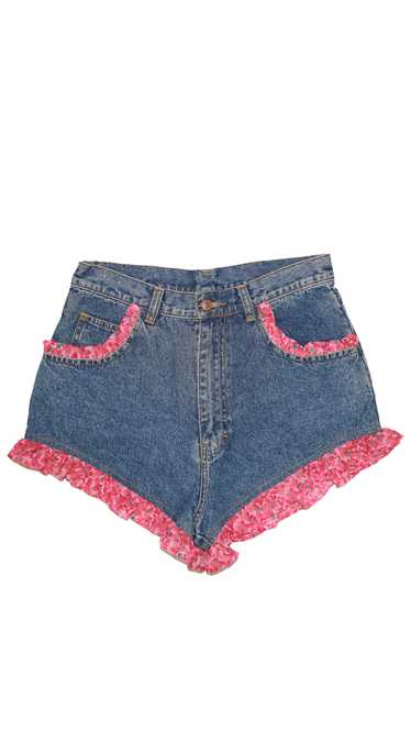 High Waisted Floral Shorts