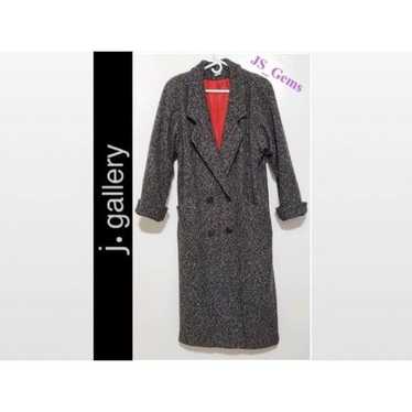 Vintage Wool Trench Coat Full Length - image 1