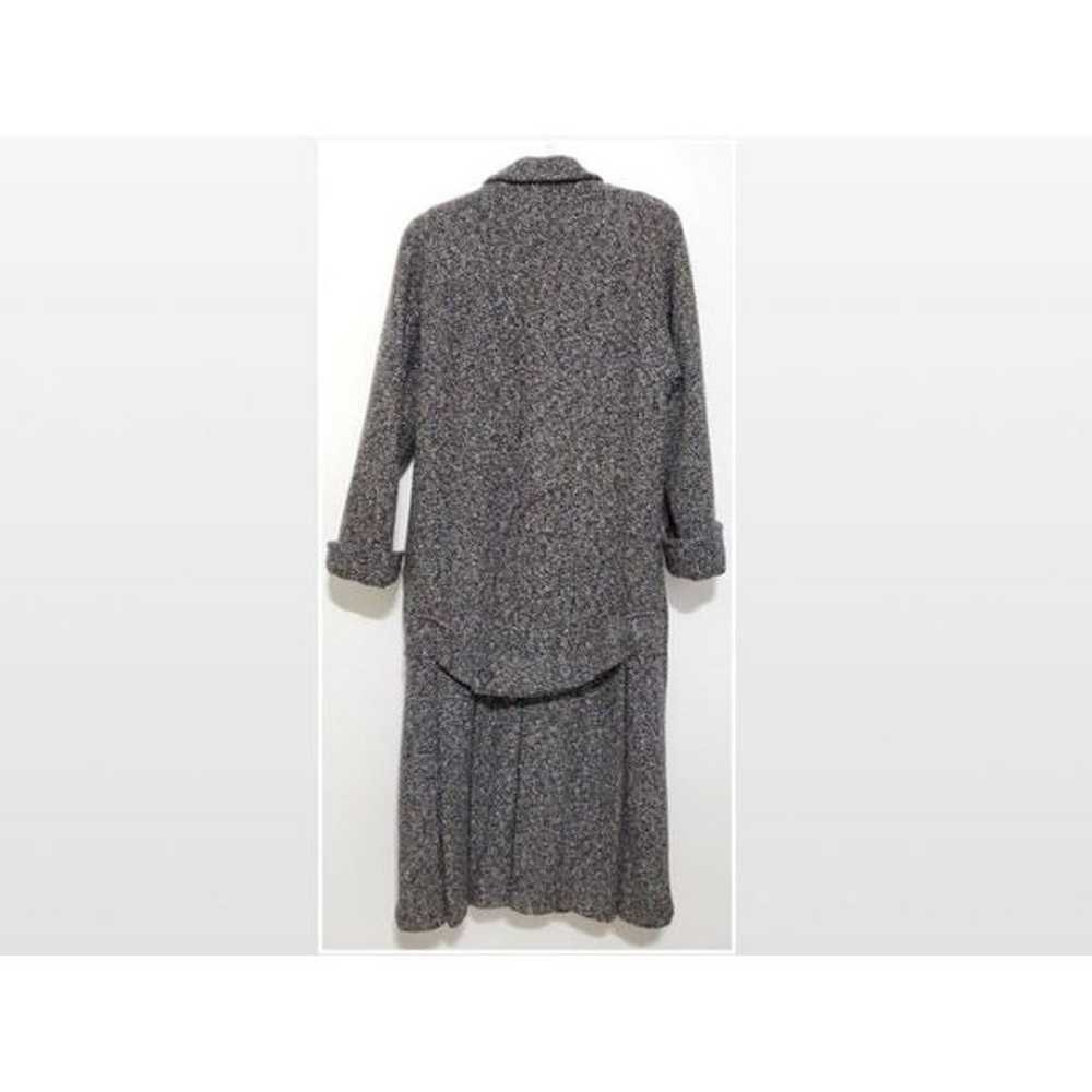 Vintage Wool Trench Coat Full Length - image 5