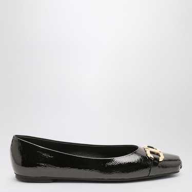 Salvatore Ferragamo Ferragamo Black Patent Leather