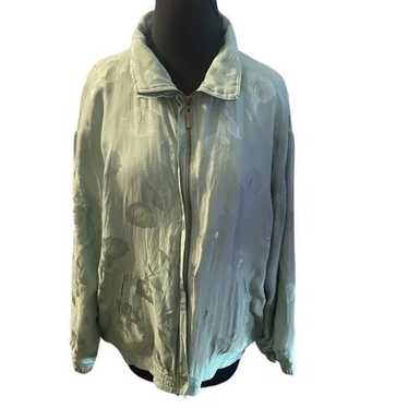 Vintage EVR DIV Rousso Apparel Group Silk Jacket, 