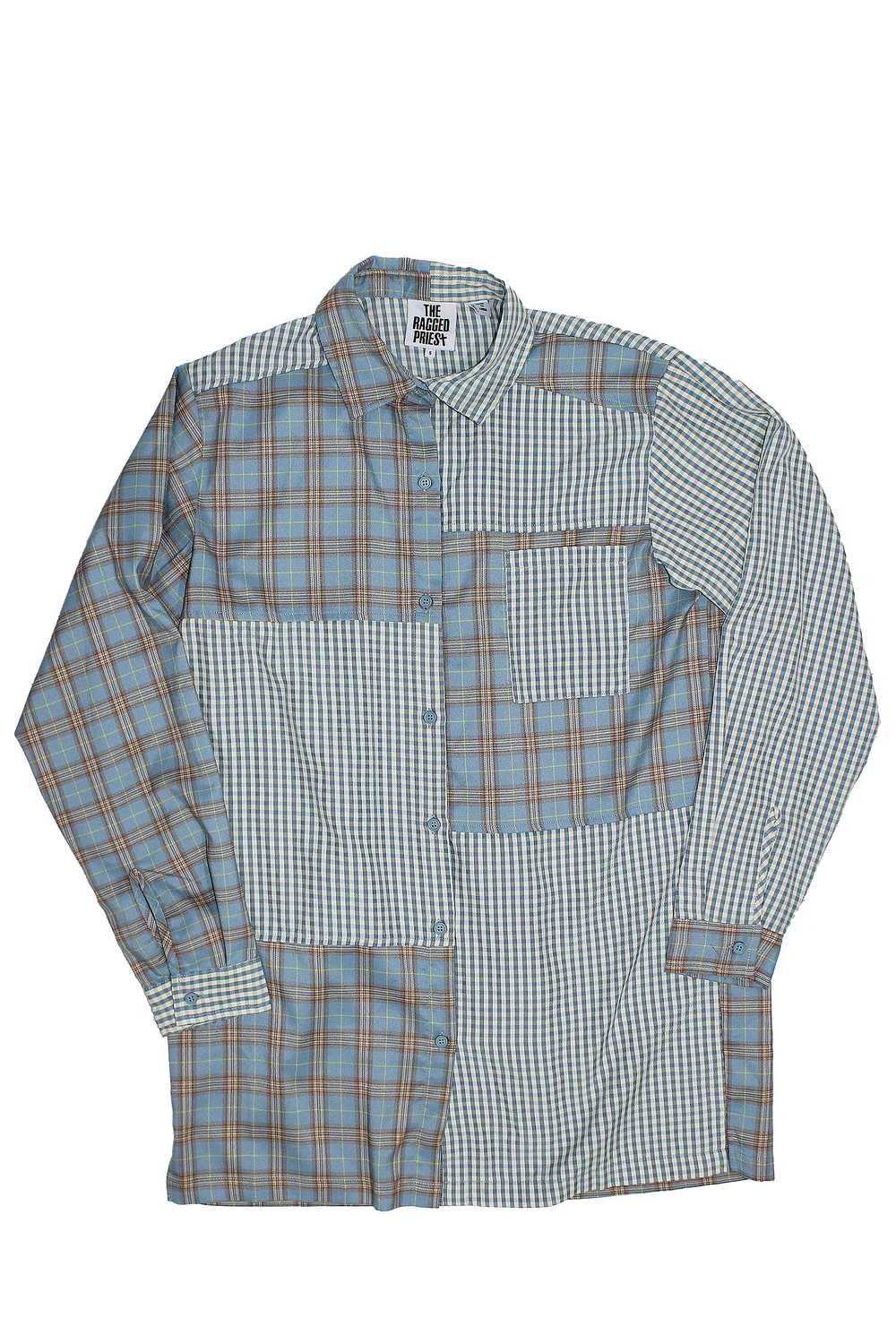 The Ragged Priest Patchwork Button Down - image 1