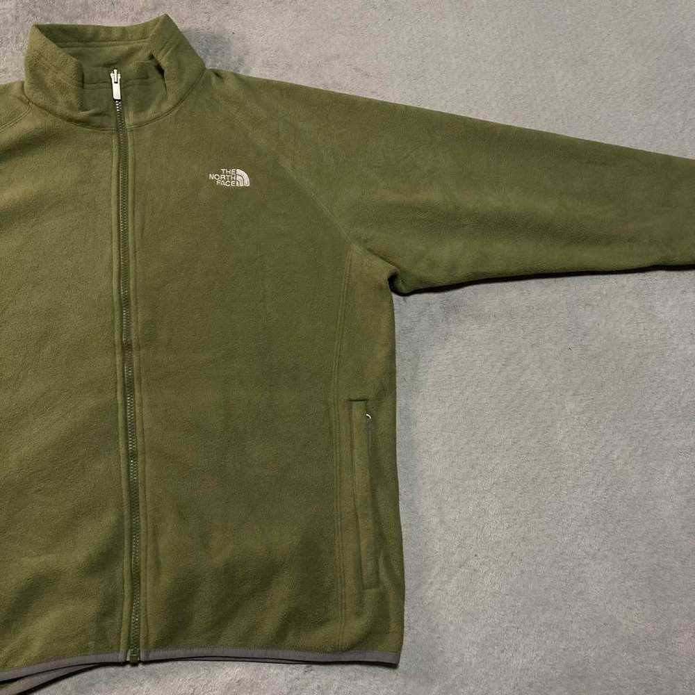 TheNorthFace Olive XL Fleece Jacket - image 4