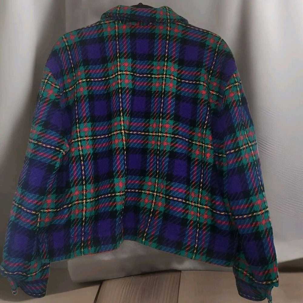 Vintage Pendleton Knockabout Plaid Jacket Coat Wo… - image 2