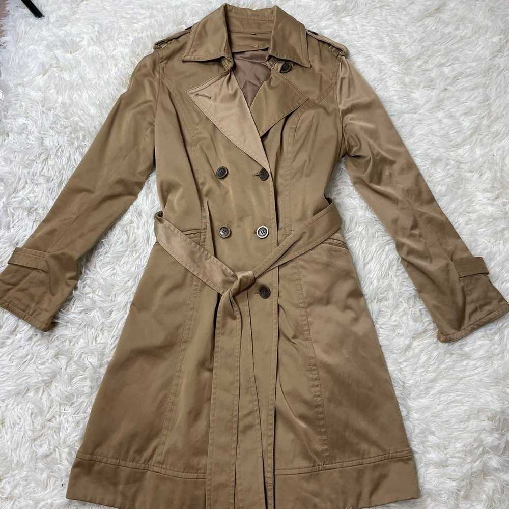 United Arrows Trench Coat with Liner Beige - image 2