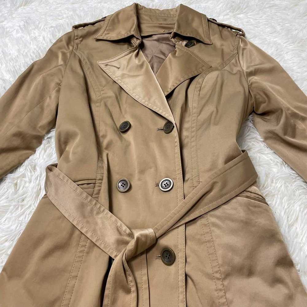 United Arrows Trench Coat with Liner Beige - image 3