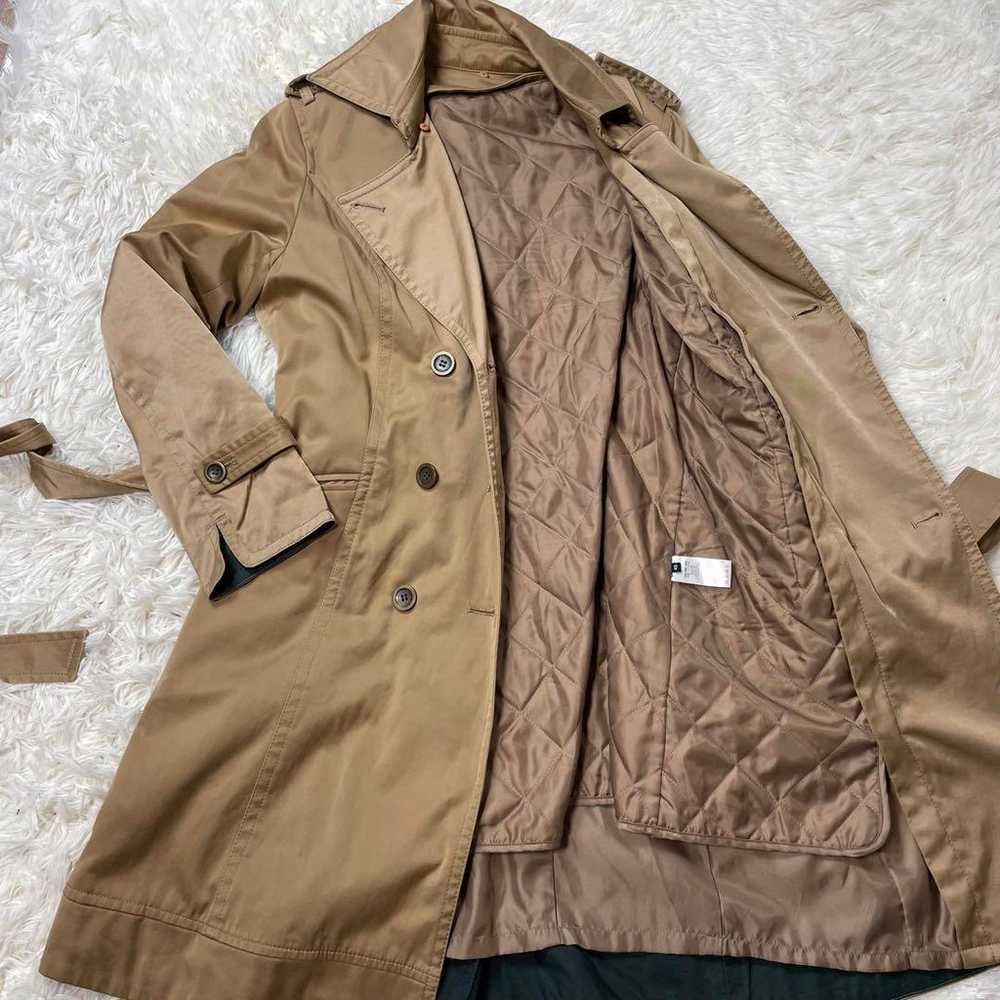 United Arrows Trench Coat with Liner Beige - image 7