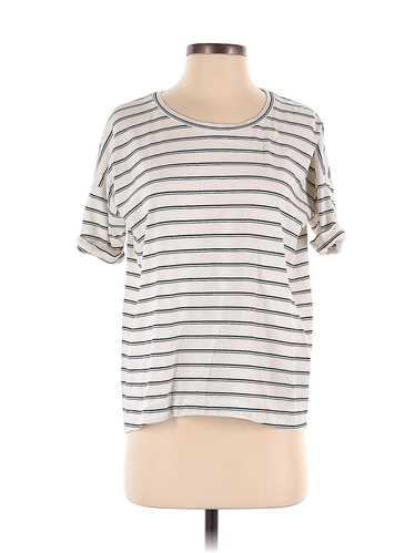 Madewell Women Silver Short Sleeve T-Shirt XXS - image 1