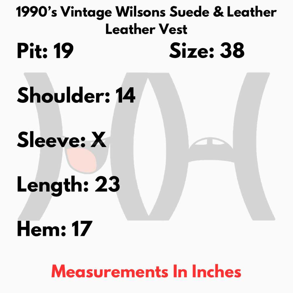 Vintage × Wilsons Leather 1990’s Vintage Wilsons … - image 5