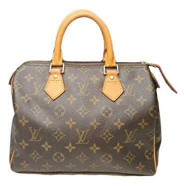 Louis Vuitton Speedy leather satchel