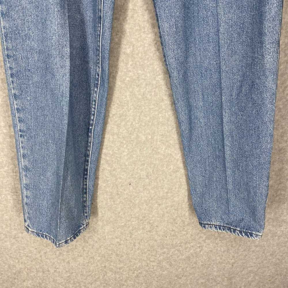 Vintage Lee Jeans Womens Sz 10 Long Pleated High … - image 6