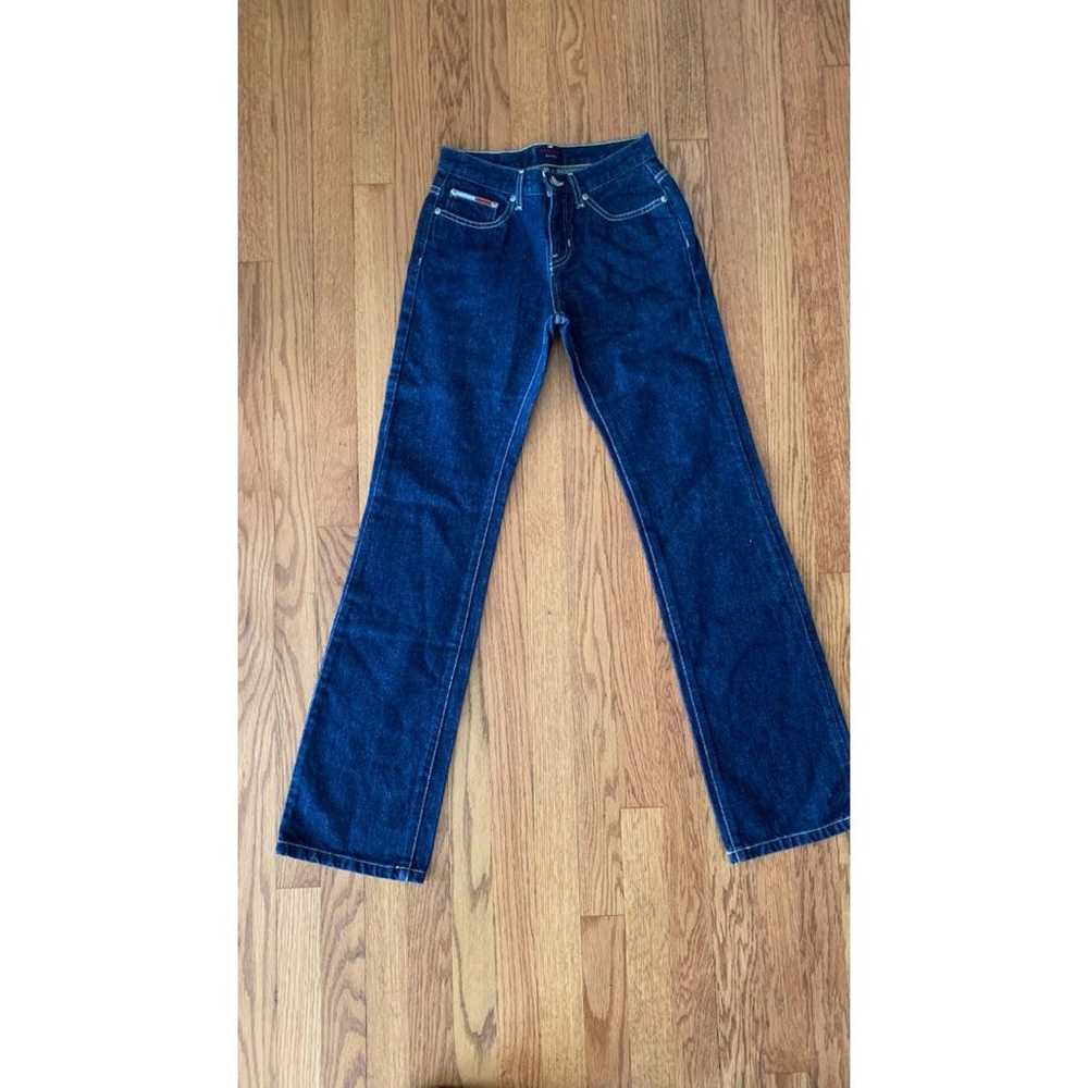 Vintage Tommy Hilfiger Jeans Women 1 Long Blue De… - image 1